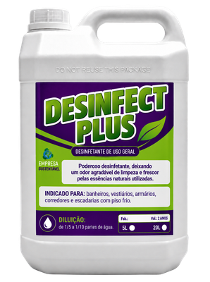 Embalagem DESINFECT PLUS