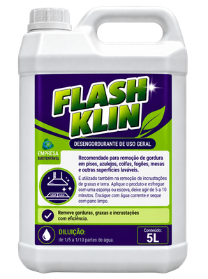 Embalagem FLASH KLIN