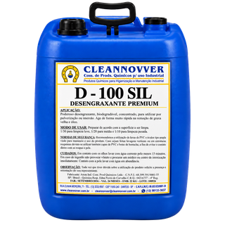 Embalagem D-100 SIL / Desengraxante premium