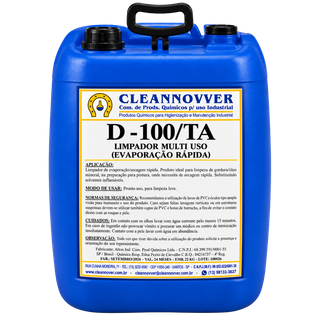 Embalagem D-100/TA - Limpador Multi Uso (Evaporação Rápida)