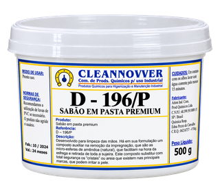 Embalagem D – 196/P Sabão em pasta premium
