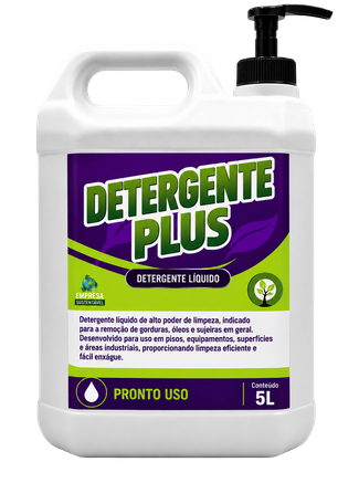 Embalagem DETERGENTE PLUS